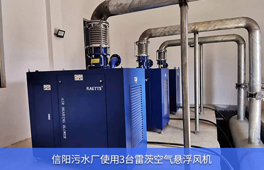 信陽汙水廠3台75KW